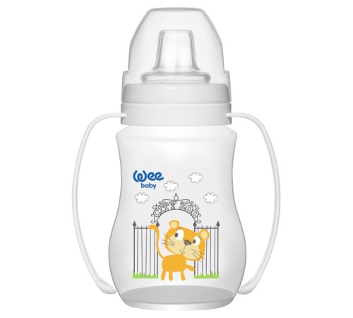 Wee Baby Akıtmaz Kulplu PP Antikolik Bardak 250ml 754 Wee Baby Akıtmaz Kulplu PP Antikolik Bardak 250ml 754