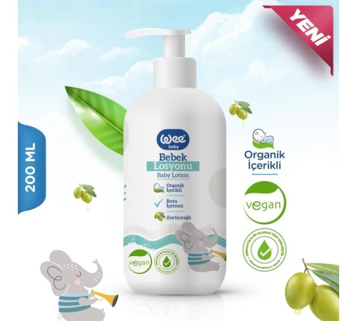 Wee Baby Bebek Losyonu 200 ml Wee Baby Bebek Losyonu 200 ml
