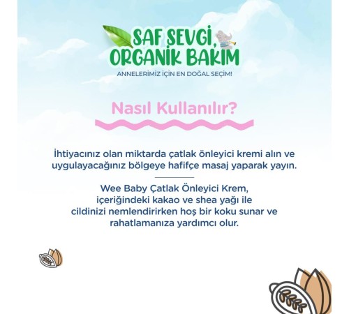 Wee Baby Çatlak Önleyici Krem 150 ml Wee Baby Çatlak Önleyici Krem 150 ml