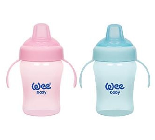 Wee Baby Colorful Akıtmaz Kulplu Antikolik Bardak 240 ml 775