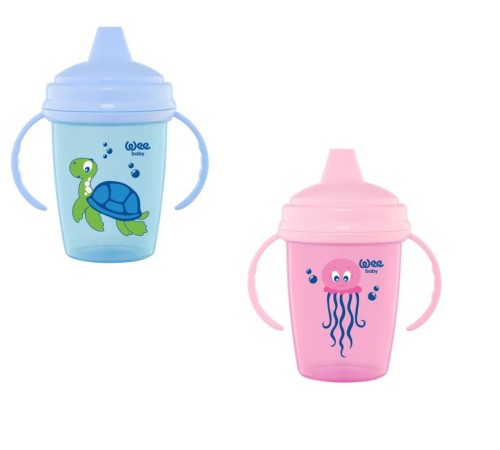 Wee Baby Enjoy Akıtmaz PP Alıştırma Bardağı 240 ml 755 Wee Baby Enjoy Akıtmaz PP Alıştırma Bardağı 240 ml 755