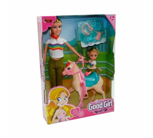 WG-115162 Kutulu 29cm Atlı Kızı ve Anne Bebek - Vardem Oyuncak WG-115162 Kutulu 29cm Atlı Kızı ve Anne Bebek - Vardem Oyuncak