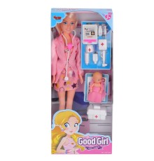 WG-115225A Aksesuarlı Doktor Bebek 29 cm -Vardem