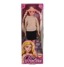 WG-115527 Kazaklı Örgü Saçlı Bebek 29 cm -Vardem Oyuncak