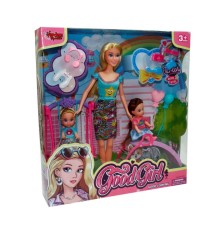 WG-66749 Kutulu 29 cm  2 Çocuklu Parkta Bebek - Vardem Oyuncak