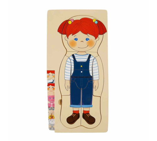 Woody Oyna Öğren Katmanlı İnsan Vücudu Ahşap Puzzle 4 x 7 Parça Woody Oyna Öğren Katmanlı İnsan Vücudu Ahşap Puzzle 4 x 7 Parça