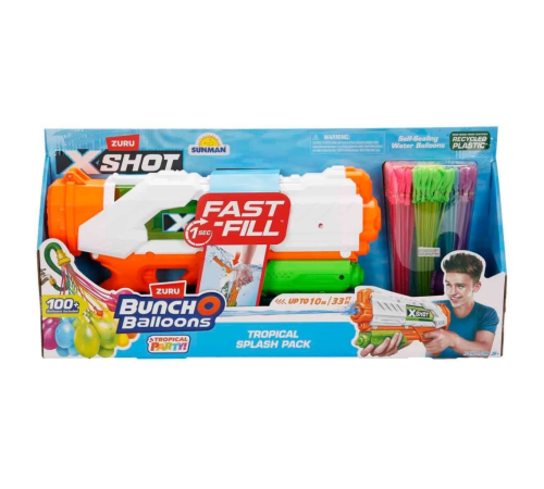 X-Shot Balonlu Su Tabancası S1 40 cm X-Shot Balonlu Su Tabancası S1 40 cm