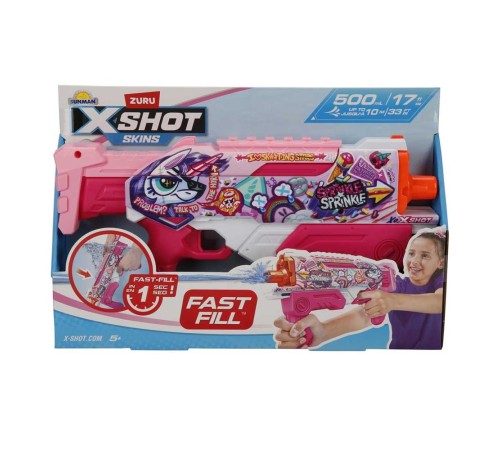 X-SHOT SU TABANCASI HYPERLOAD 500ML X-SHOT SU TABANCASI HYPERLOAD 500ML