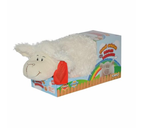 X1703634-18 Türkçe Masal Anlatan Yastık Kuzucuk -Birliktoys
