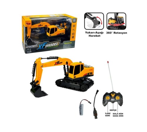 XFG-789-410A Uzaktan Kumandalı Full Fonksiyon Şarjlı XFModel Kazıcı XFG-789-410A Uzaktan Kumandalı Full Fonksiyon Şarjlı XFModel Kazıcı