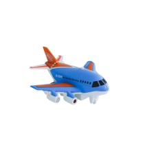 XG879-209 Sesli Işıklı Metal Çek Bırak Uçak -Birliktoys