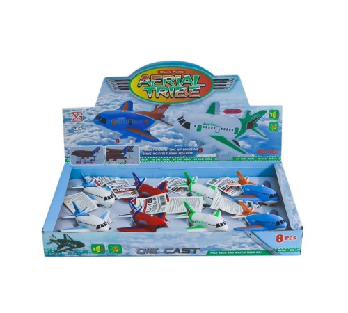 XG879-209 Sesli Işıklı Metal Çek Bırak Uçak -Birliktoys XG879-209 Sesli Işıklı Metal Çek Bırak Uçak -Birliktoys