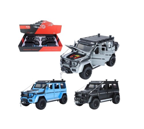 XHD-B2421 -Vardem 1:24 Çek Bırak Işıklı ve Sesli Model Off Road Metal 1:24 XHD-B2421 -Vardem 1:24 Çek Bırak Işıklı ve Sesli Model Off Road Metal 1:24
