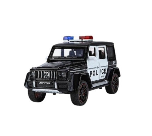 XHD-B2433 -Vardem Çek Bırak Işıklı ve Sesli G Polis Metal Jeep 1:24 XHD-B2433 -Vardem Çek Bırak Işıklı ve Sesli G Polis Metal Jeep 1:24