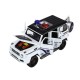 XHD-B2433 -Vardem Çek Bırak Işıklı ve Sesli G Polis Metal Jeep 1:24