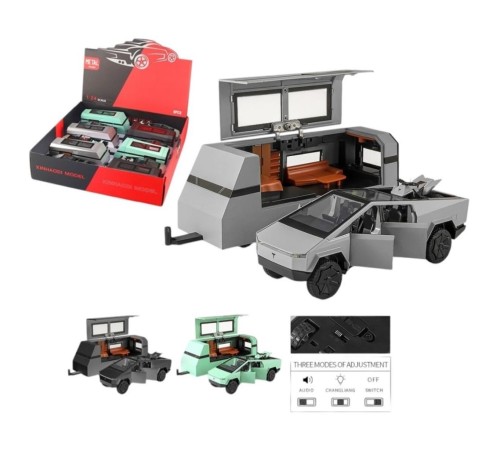 XHD-B3230-Vardem Çek Bırak Işıklı ve Sesli Truck Model Karavan 1:32 XHD-B3230-Vardem Çek Bırak Işıklı ve Sesli Truck Model Karavan 1:32