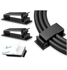 Yapışkanlı Kablo Düzenleyici Klips 4lü Set