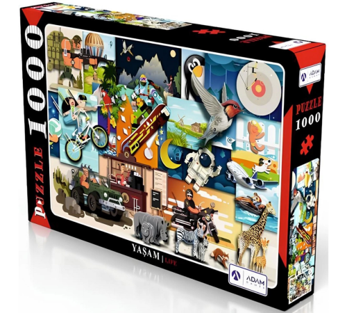 Yaşam 1000 Parça Puzzle Yaşam 1000 Parça Puzzle