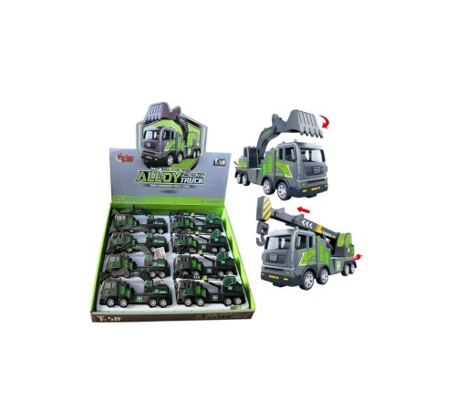 YH-711-50A SÜRTMELİ METAL 1:50 FÜME VİNÇ VE YH-711-50A SÜRTMELİ METAL 1:50 FÜME VİNÇ VE