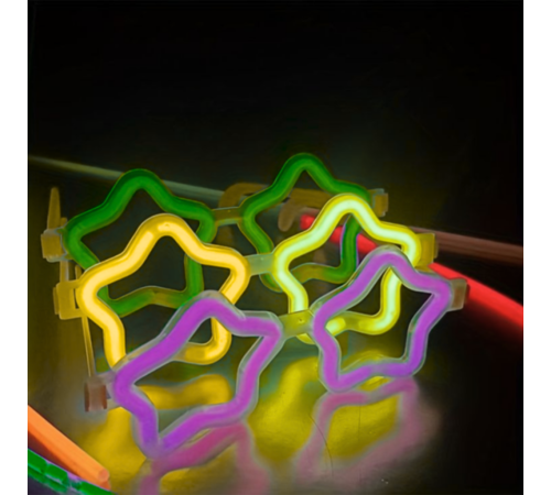 Yıldız Glow Gözlük - Yıldız Şekilli Glow Stick Gözlüğü - Glow Partisi Gözlük 12 Adet Yıldız Glow Gözlük - Yıldız Şekilli Glow Stick Gözlüğü - Glow Partisi Gözlük 12 Adet
