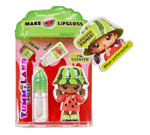 Yummiland Maya Watermelon Bebeği ve Dudak Parlatıcısı Yummiland Maya Watermelon Bebeği ve Dudak Parlatıcısı