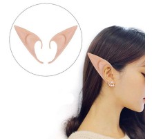 Yumuşak Malzemeden İmal Lateks Elf Kulağı 1 Çift 10x5 cm