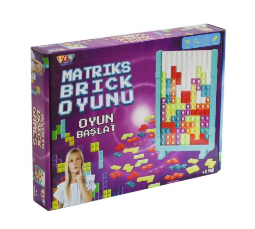ZEY2036 Matrix Brick Games -Zeytoys ZEY2036 Matrix Brick Games -Zeytoys