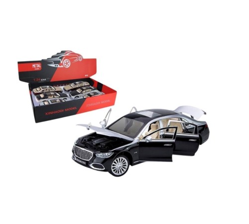 ZHD-B2409 - Vardem Çek Bırak Işıklı ve Sesli Model MB Metal Araba 1:24 ZHD-B2409 - Vardem Çek Bırak Işıklı ve Sesli Model MB Metal Araba 1:24