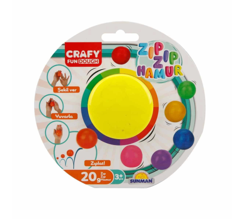 Zıp Zıp Oyun Hamuru 20 gr Zıp Zıp Oyun Hamuru 20 gr