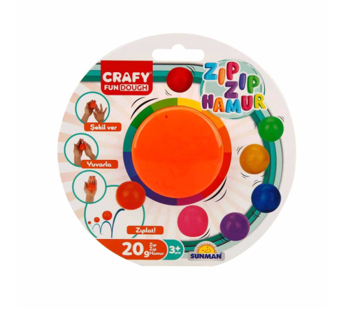 Zıp Zıp Oyun Hamuru 20 gr Zıp Zıp Oyun Hamuru 20 gr