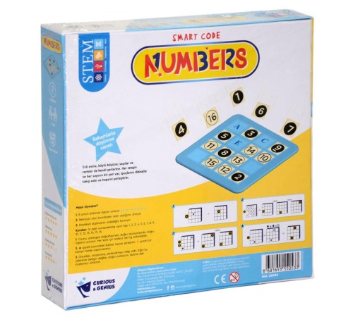 ZMK-1739 Numbers Akıllı Kod Sayılar -Özaydınlar ZMK-1739 Numbers Akıllı Kod Sayılar -Özaydınlar