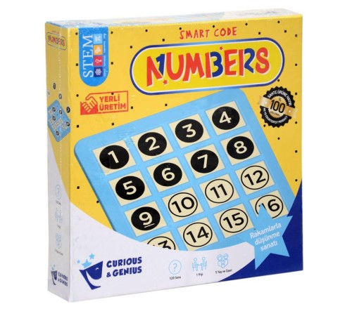 ZMK-1739 Numbers Akıllı Kod Sayılar -Özaydınlar ZMK-1739 Numbers Akıllı Kod Sayılar -Özaydınlar