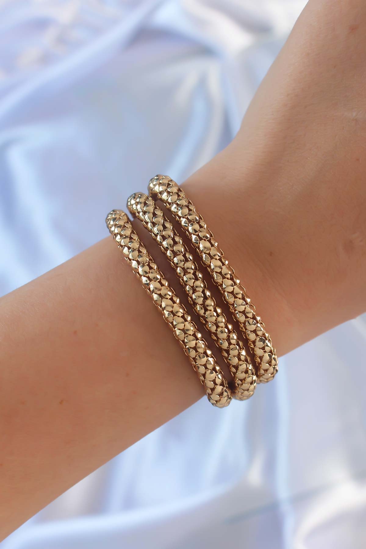 Gold Color Multi Female Bracelet