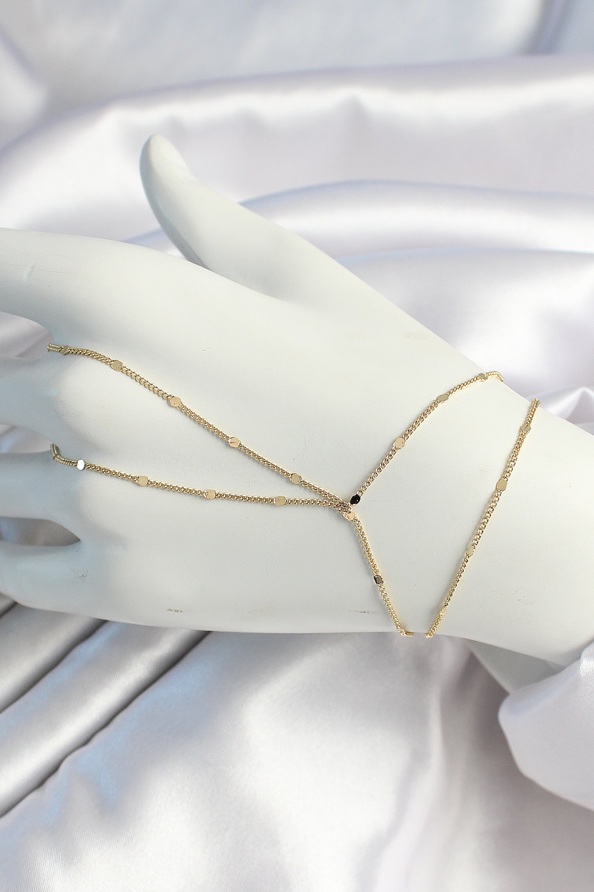 Brass Gold Color Parted Ezme Şahmeran