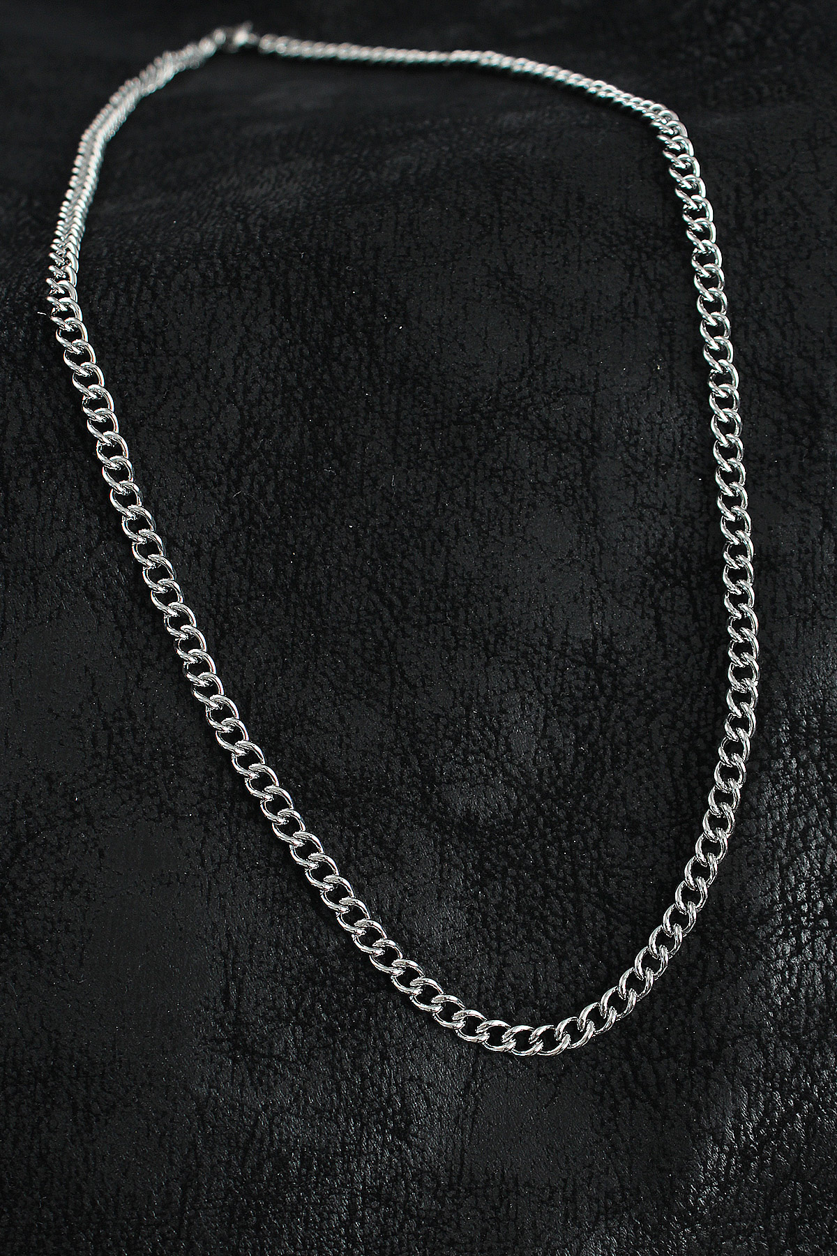 316L Steel Classic Oval Chain Model Silver Color Male Pendant