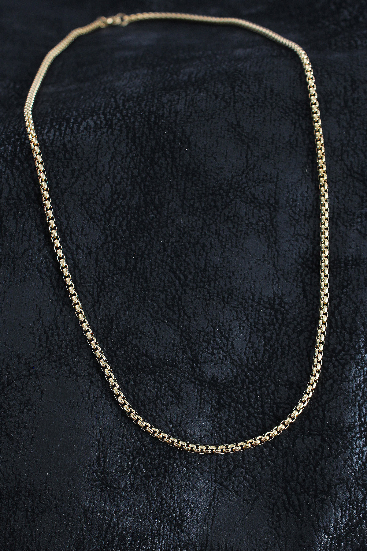 316L Steel Knitted Chain Model Gold Color Male Pendant