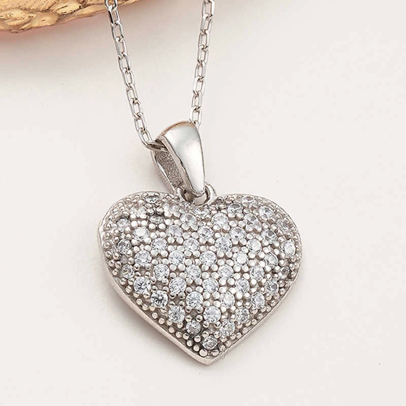 925 Sterling Silver Bombeli Heart Female Pendant (T7960) (336336)