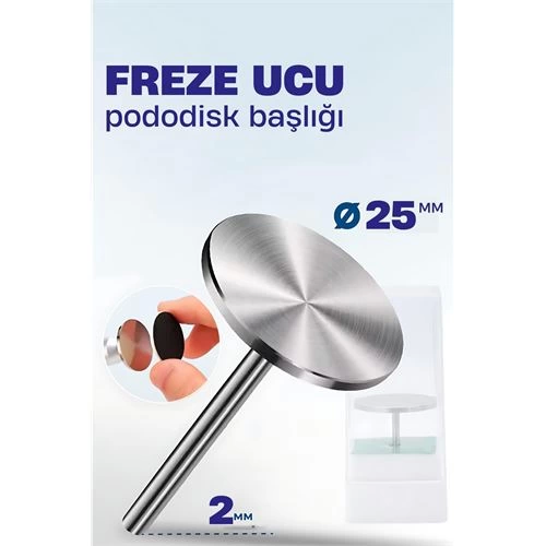 BX 25mm Pododisk Head - Pododisk Milling Bit Professional Stainless Steel