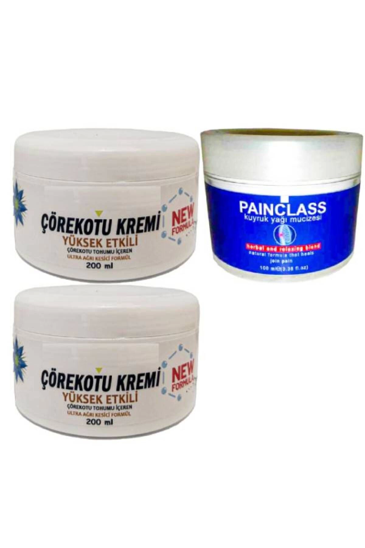 Çörek Otu Cream XL Size 2x200 ml+Painclass Tail Oil 100 ml Cream