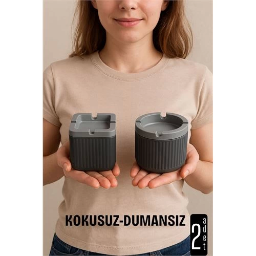 Odorless Smokeless Ashness -2 li Ashery Set Cafe Cultivation Restaurant Ashness Desktop Cultivation