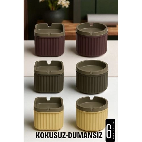 Odorless Smokeless Ashness - 6 Lilies Set Cafe Cultivation Restaurant Ashness Desktop Ash
