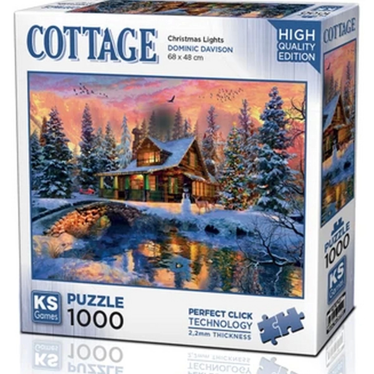 KS Games Christmas Lights Puzzle 1000 Piece 20720