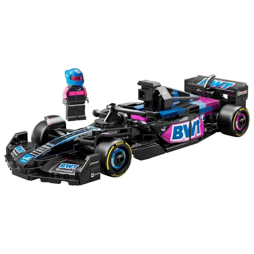 LEGO Speed Champions BWT Alpine F1 Team A524 Racing Trolley