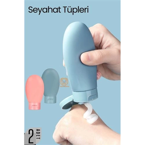BX Refillable Cream Shampoo Tube 2 PCS