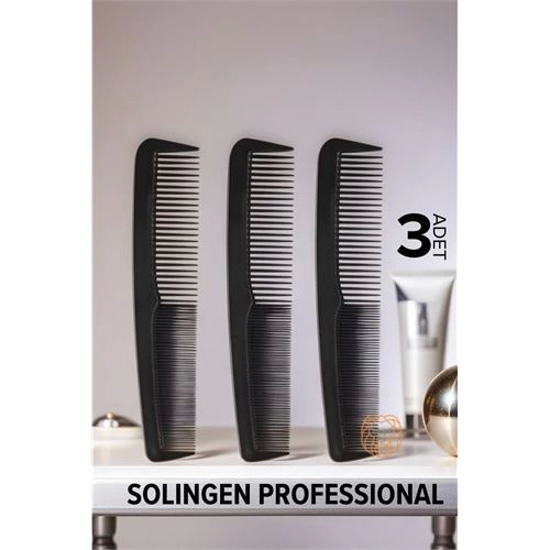 BX Male Pocket Tarağı 12 Cm 3 PCS Solingen ProfessionaL