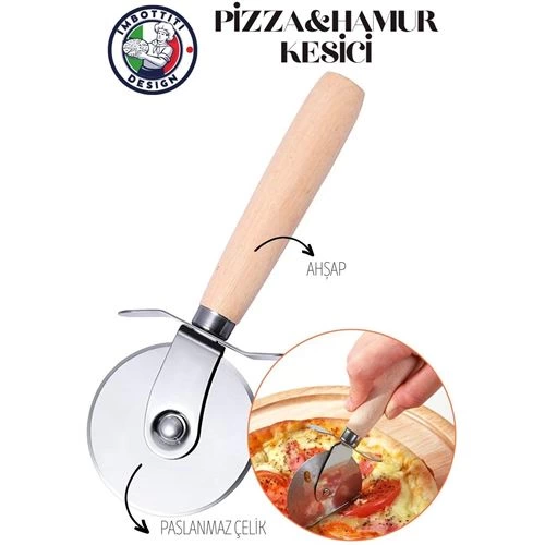 BX Pulp and Pizza Cutter Steel Imbottiti Design