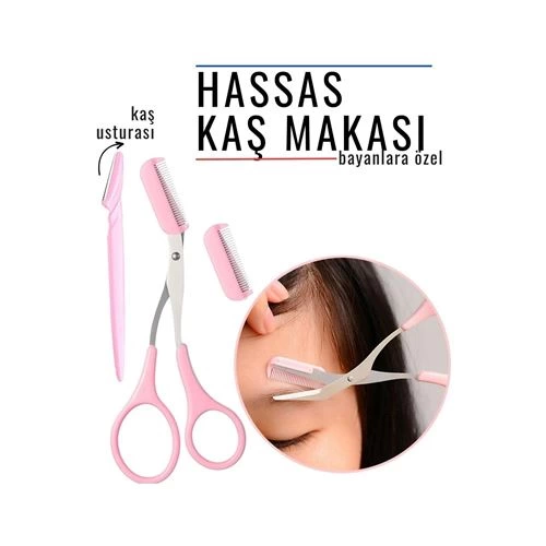 BX Combed Eyebrow Scissor Eyebrow Relief Scissor 717451