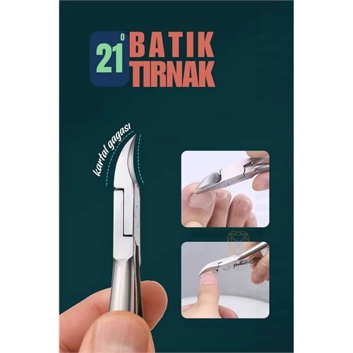 BX Nail Western Scissor Padkür Scissor Stainless Steel Professional
