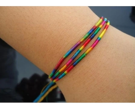 Colorful Chance Wristbands ( 6 Pcs) (336336)