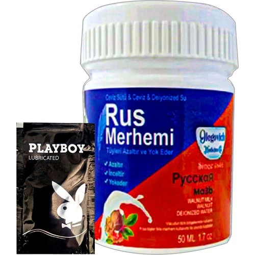 Rus Merhemi Blue 22-2:0024 Glegnid Rus Merhemi 50 Ml Tüy Kremi+ Yanında Jel - 000031KI